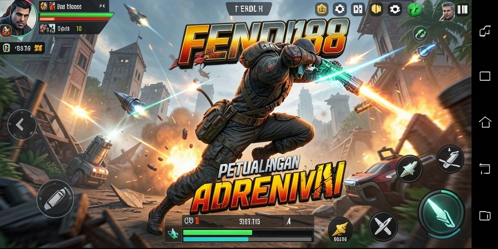 Tampilan gameplay FENDI188 yang menegangkan dan penuh aksi.