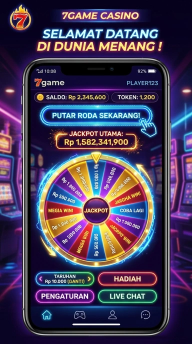 Proses pengunduhan aplikasi di 7game yang cepat dan mudah.